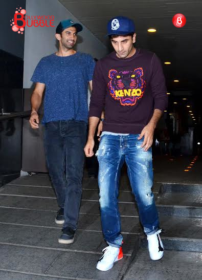 Ranbir Kapoor and Aditya Roy Kapur party with their friend Aarti Shetty