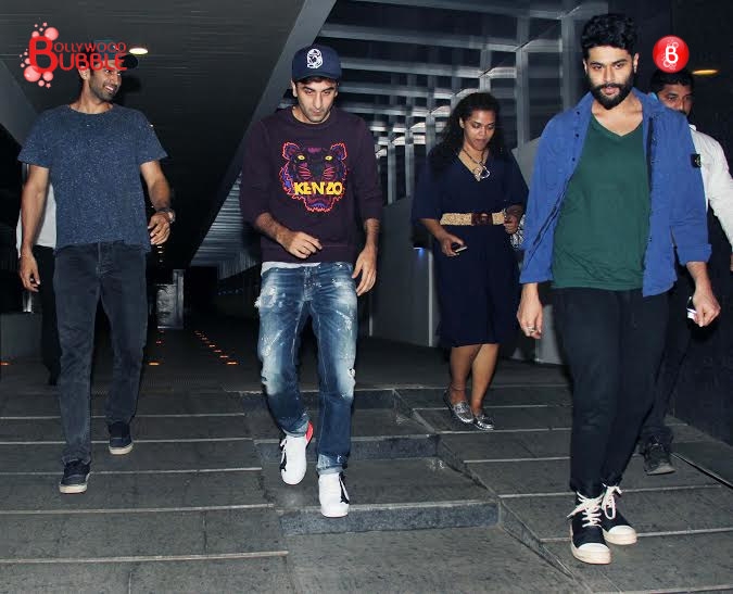 SPOTTED: Ranbir Kapoor partying with Aditya Roy Kapur and Aarti Shetty