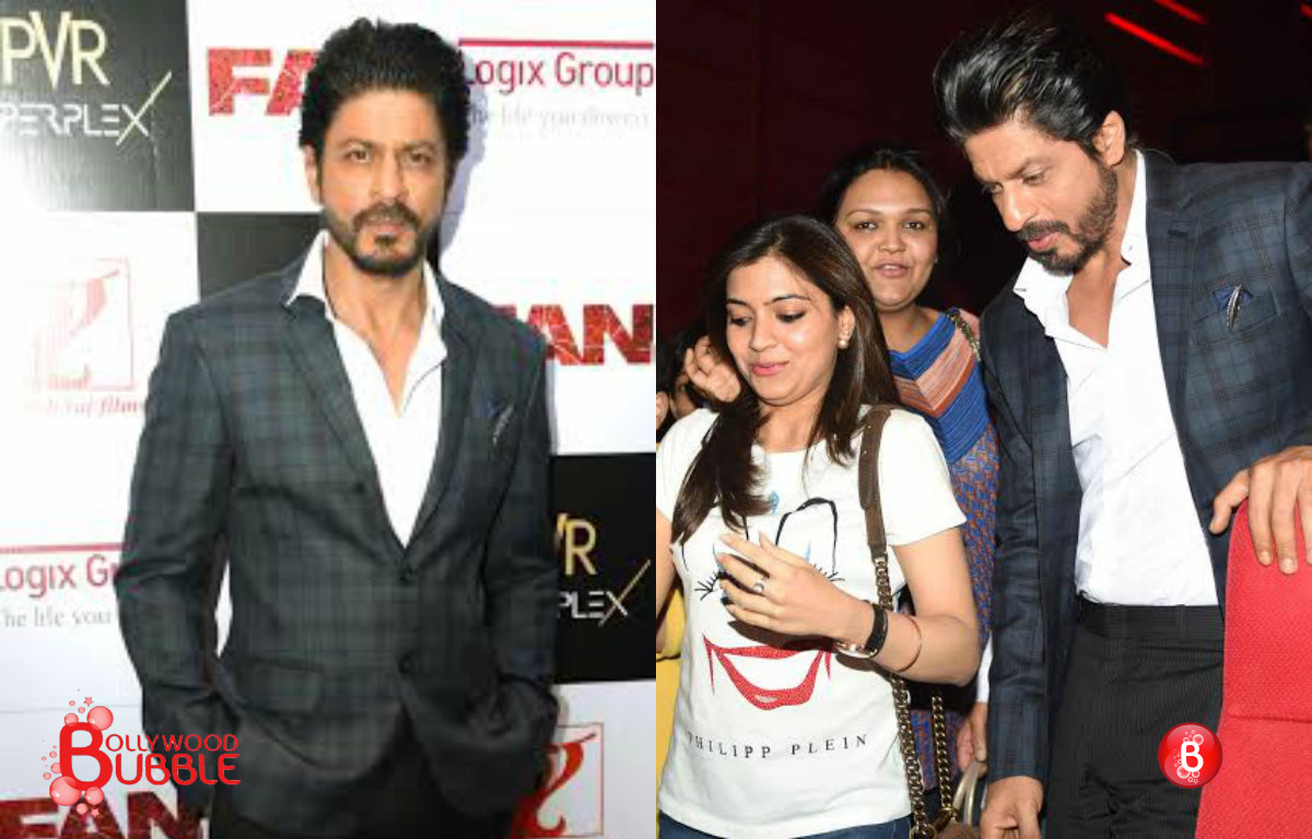 Shah Rukh Khan in Delhi for the promotions of 'Fan'
