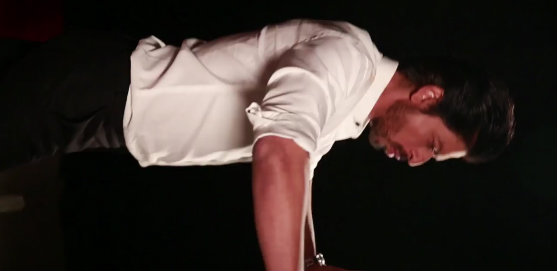 Shah Rukh Khan performing various challenges given by his fans