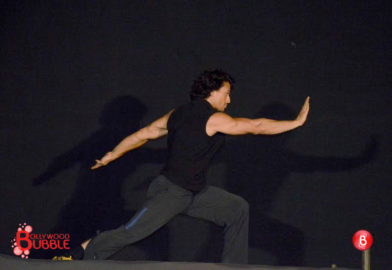 Tiger Shroff and Shraddha Kapoor at promotions of 'Baaghi'