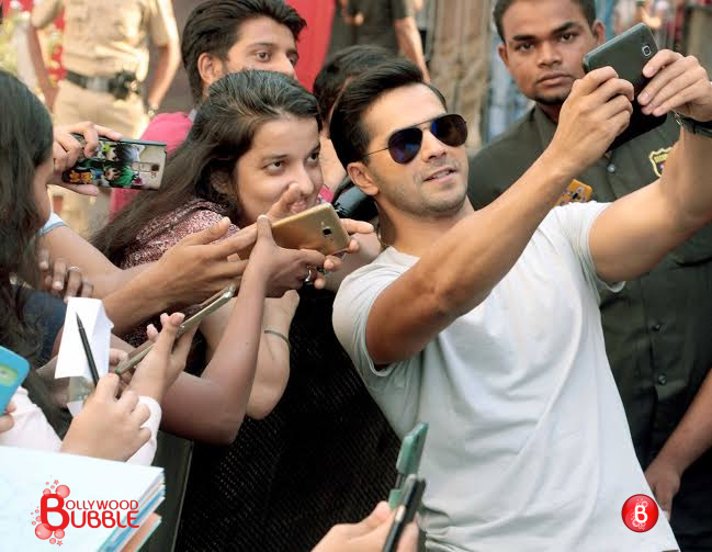 Varun Dhawan at 'Captain America' promotions