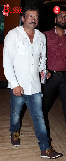 Ram Gopal Varma and team at the trailer launch event of 'Veerappan'