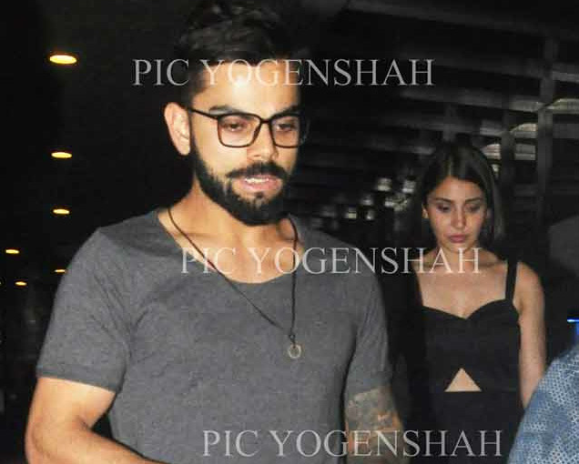 SPOTTED: Anushka Sharma and Virat Kohli catch up for dinner