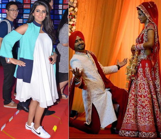 Geeta Basra, Harbhajan Singh