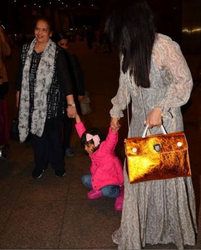 Aishwarya Rai Bachchan and Aaradhya Bachchan