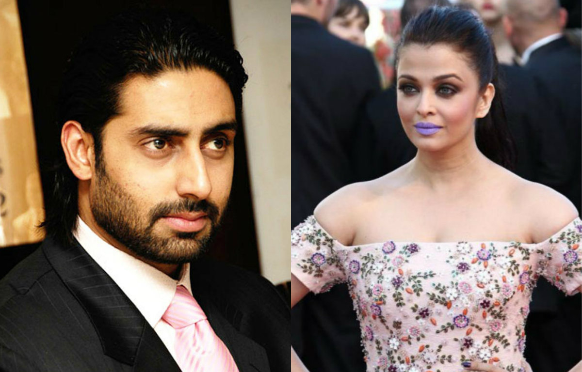 Abhishek Bachchan on Aishwarya Rai Bachchan's purple pout