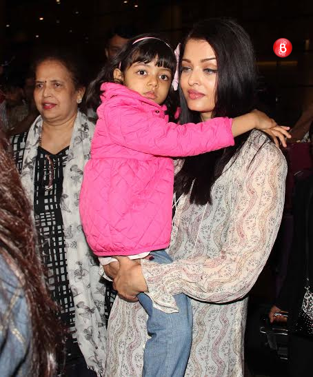 Aishwarya Rai Bachchan and Aaradhya Bachchan