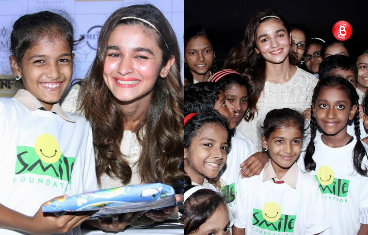 Alia Bhatt at ‘The Street Store’ launch for underprivileged