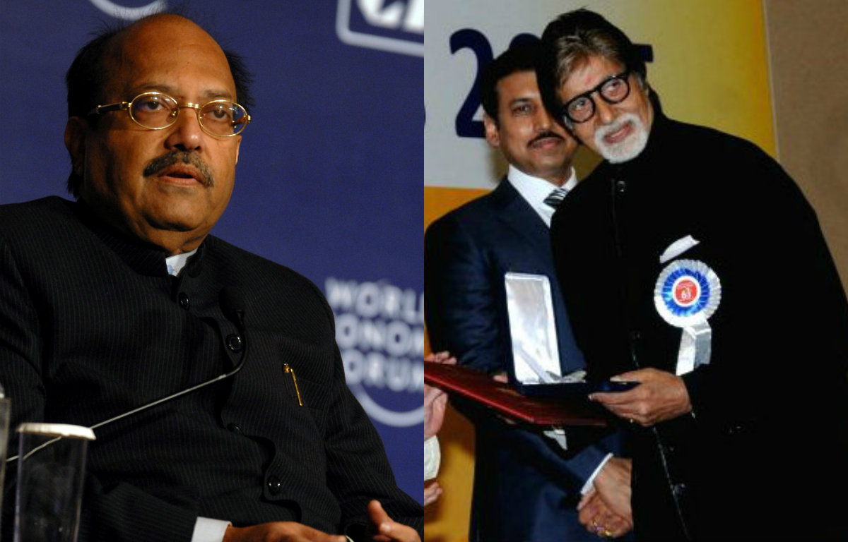 Amar Singh congratulates Amitabh Bachchan