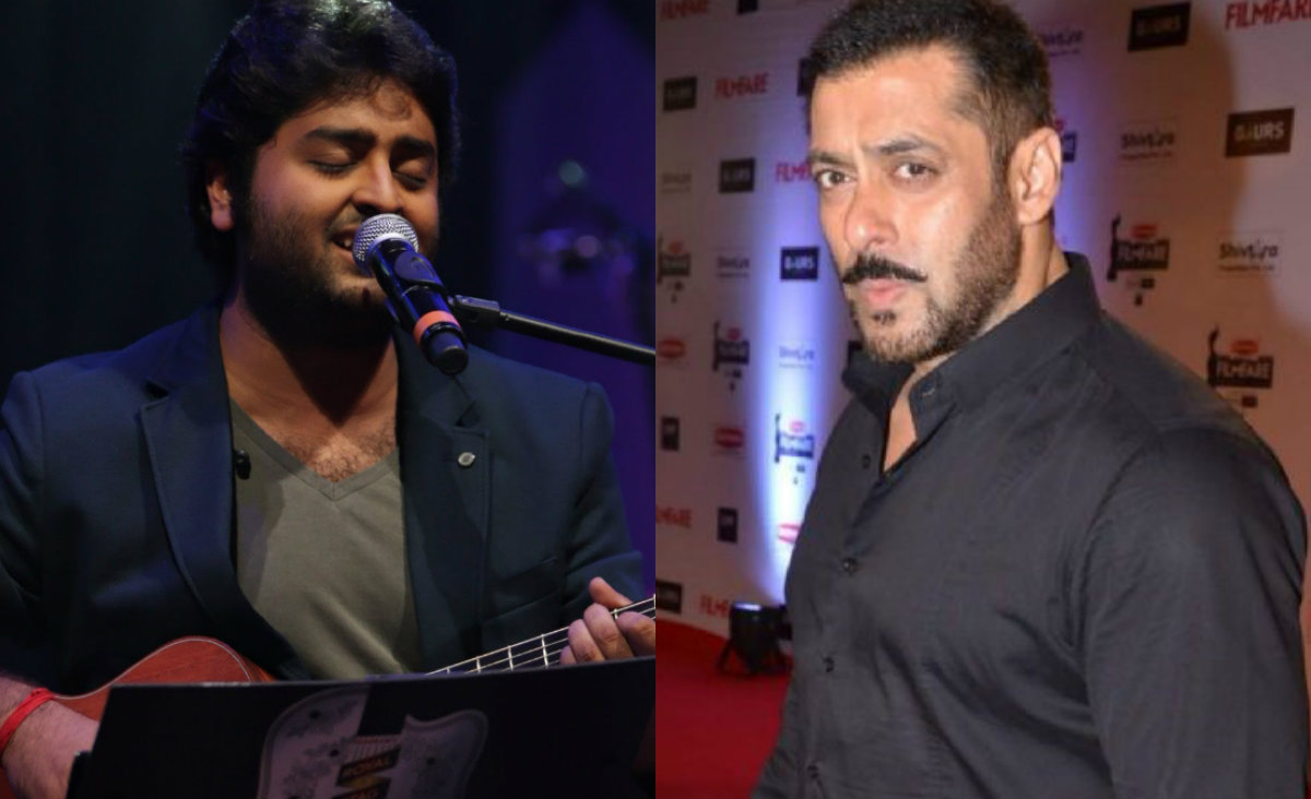 Arijit Singh and Salman Khan