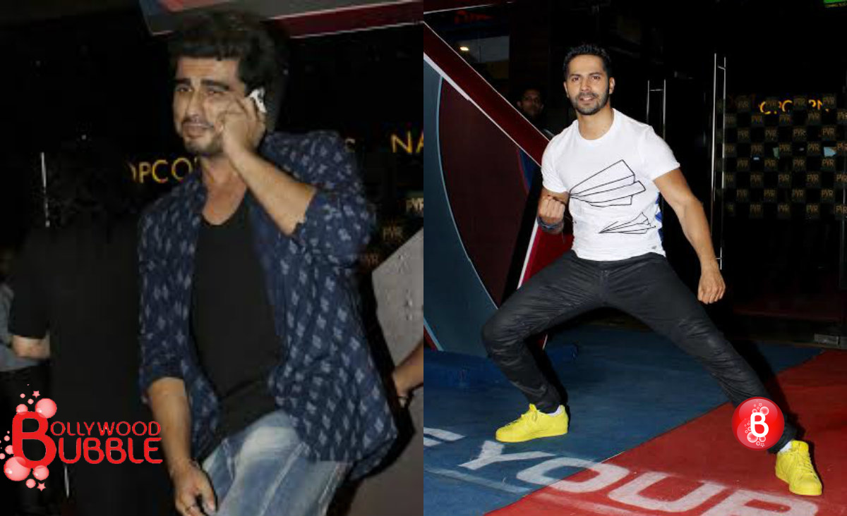 Arjun Kapoor and Varun Dhawan