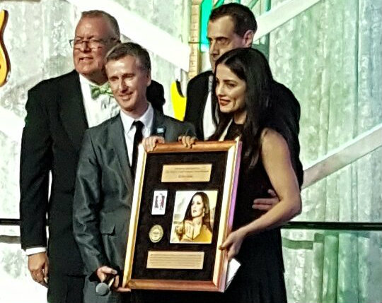 Celina Jaitly on Harvey Milk award