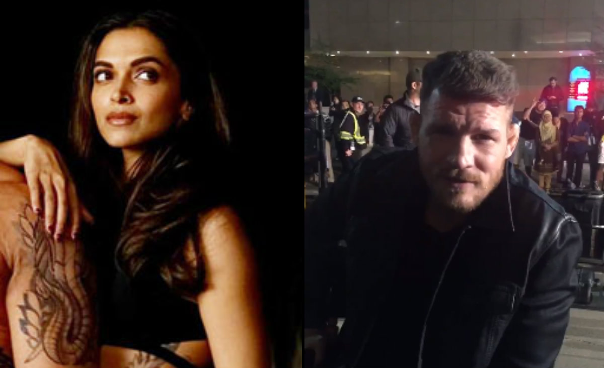 Deepika Padukone and Michael Bisping