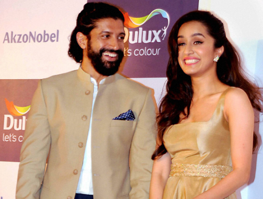 Farhan Akhtar and Shraddha Kapoor