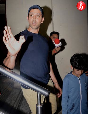 Hrithik Roshan with kids