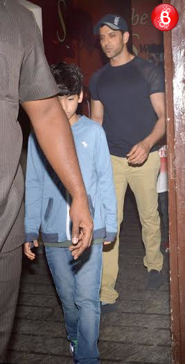 Hrithik Roshan with kids
