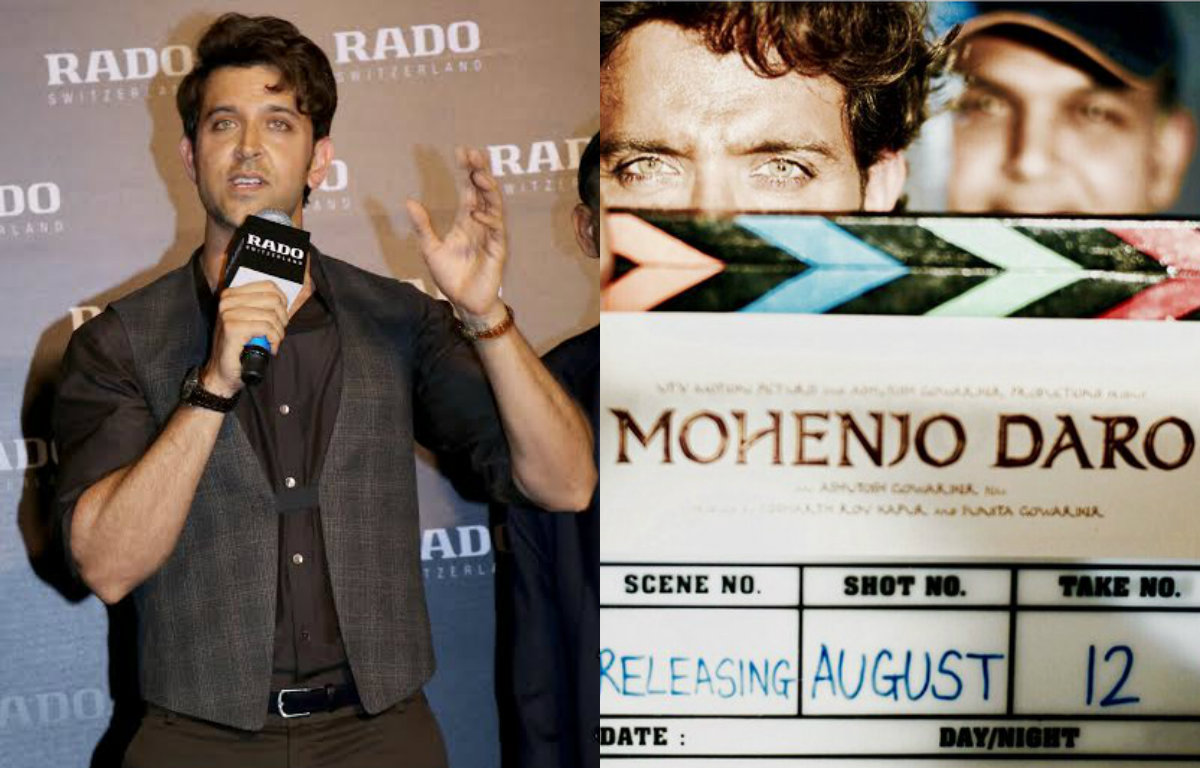 Hrithik Roshan speaks on his movie 'Mohenjo Daro'