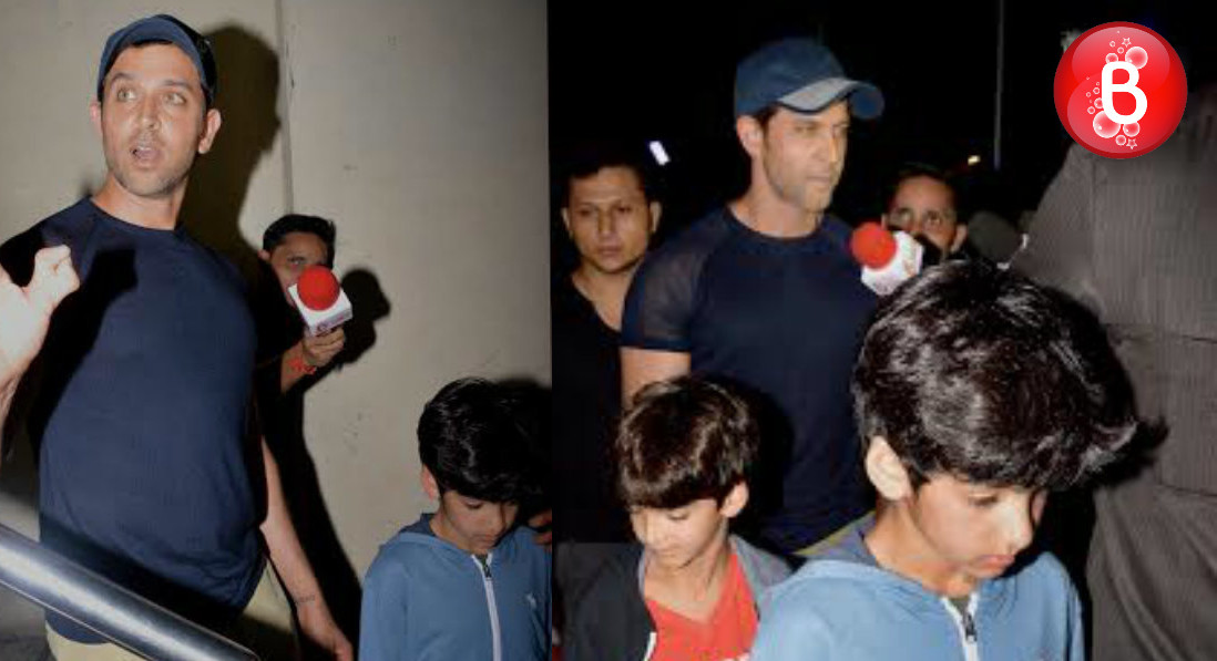 PICS: Hrithik Roshan's date with his kids