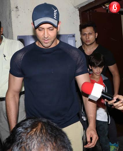 Hrithik Roshan with kids