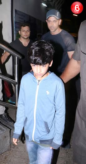 Hrithik Roshan with kids
