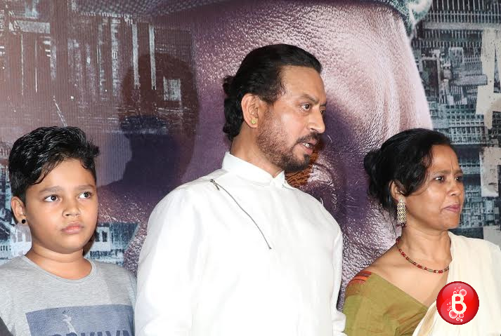 Irrfan Khan and family
