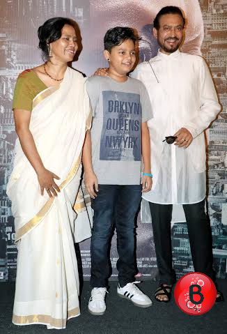 Irrfan Khan and family