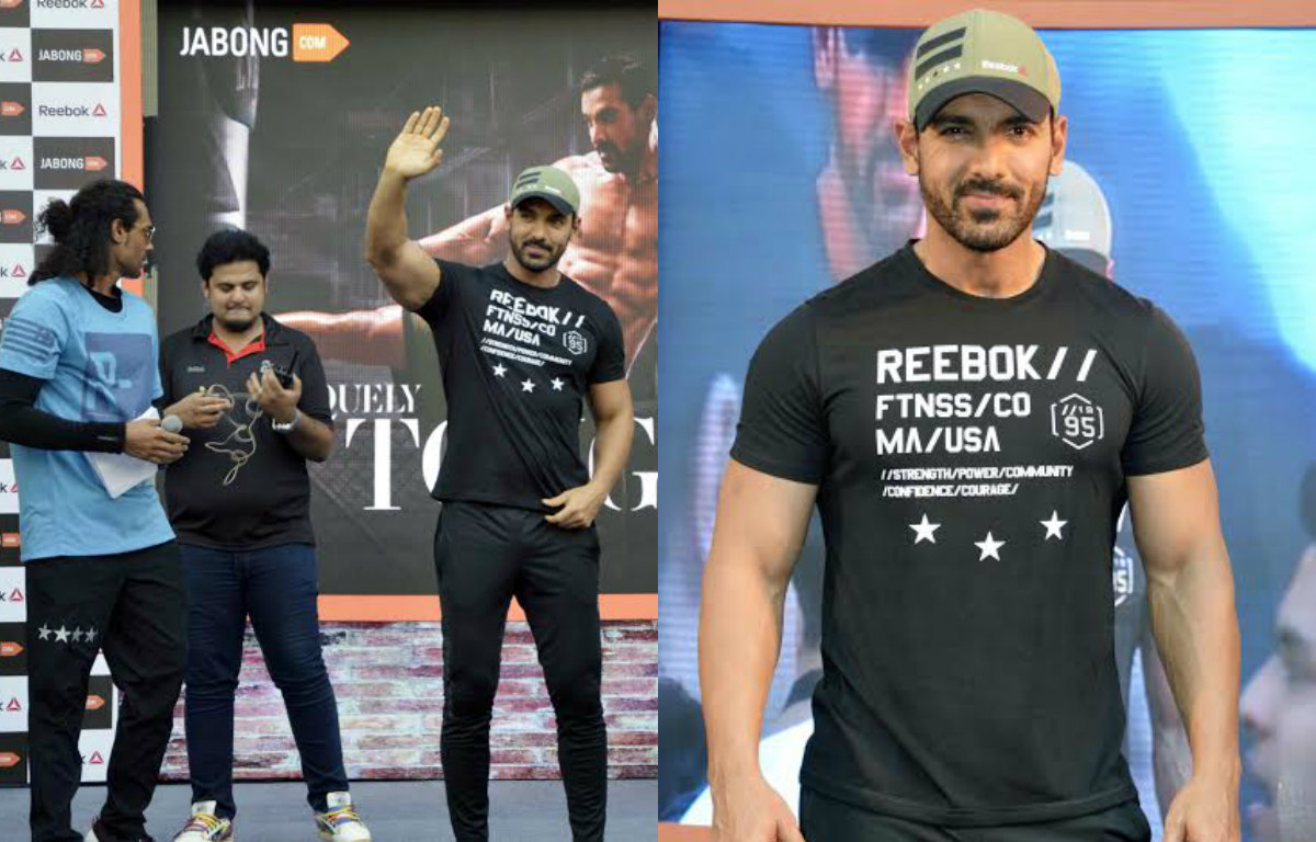 John Abraham on fitness masterclass