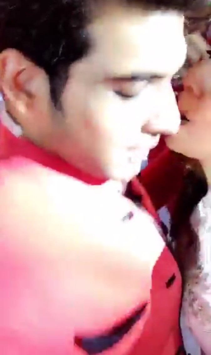 Karan Kundra and VJ Anusha