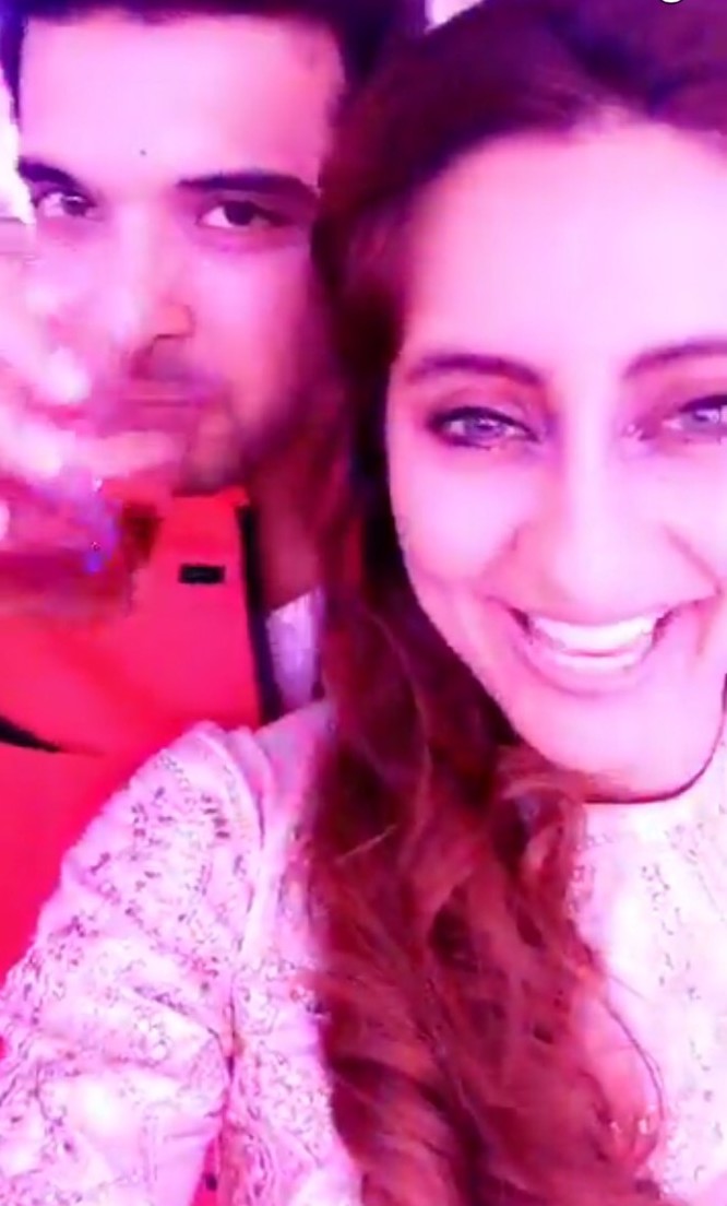 Karan Kundra and VJ Anusha