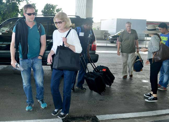 Preity Zinta with Gene Goodenough and family