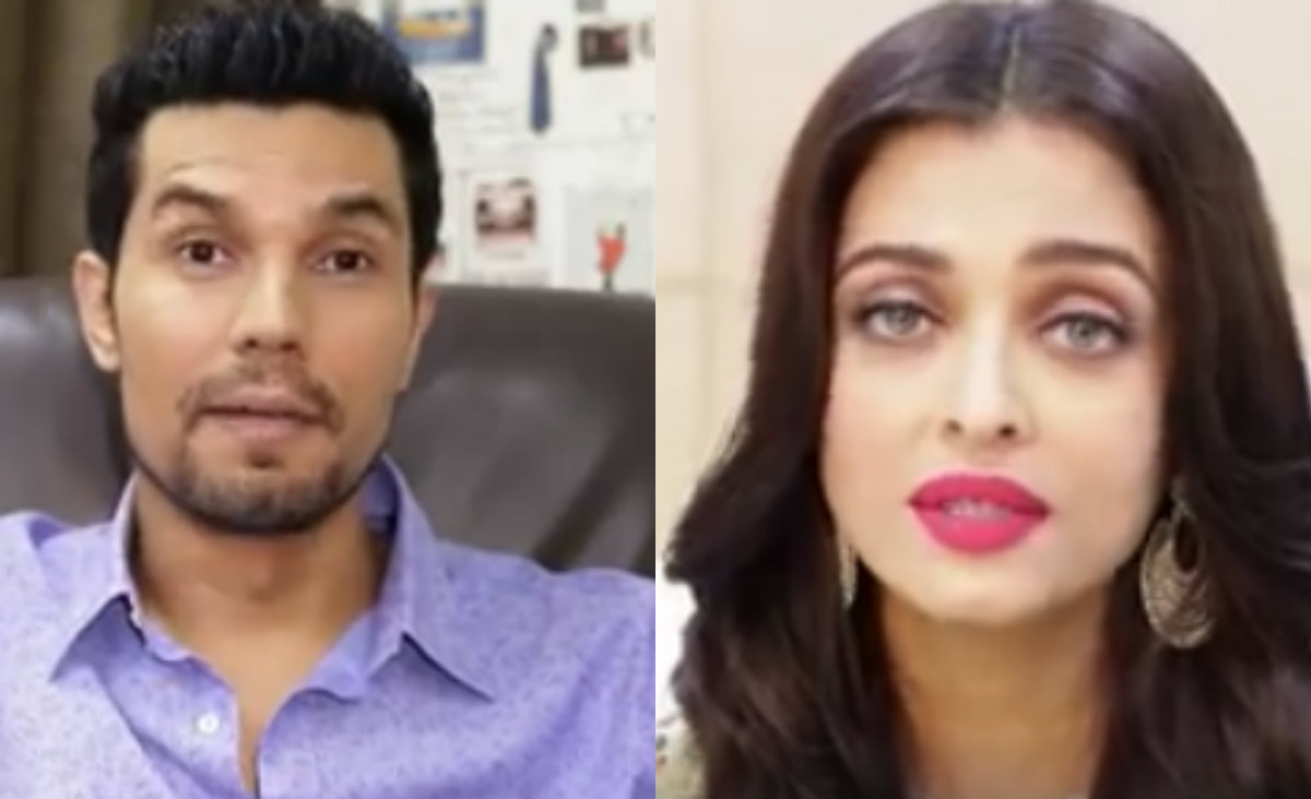 Randeep Hooda and Aishwarya Rai Bachchan