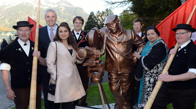 Swiss Government honours Yash Chopra in a unique manner