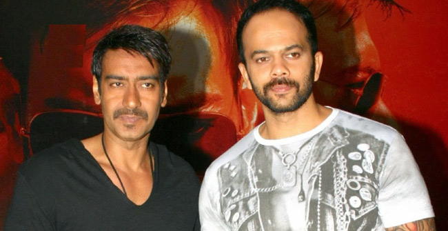 Rohit Shetty and Ajay Devgn