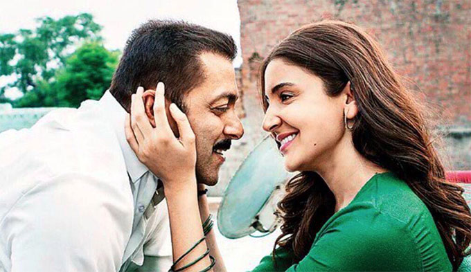 Salman Khan and Anushka Sharma in Sultan
