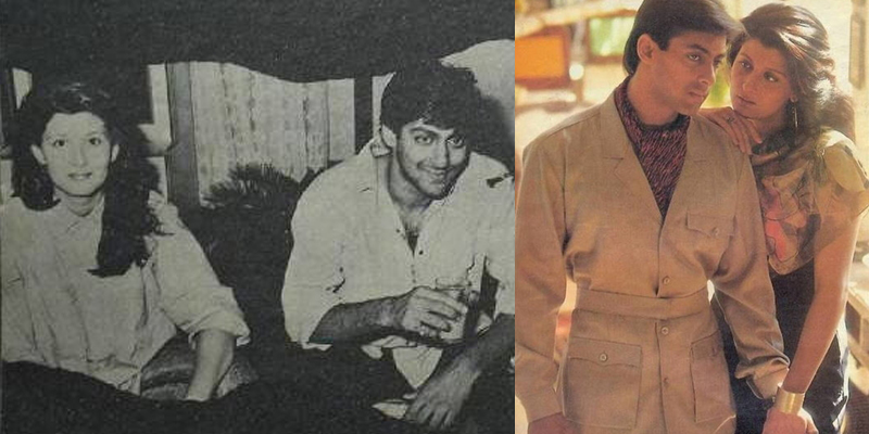 Salman Khan and Sangeeta Bijlani