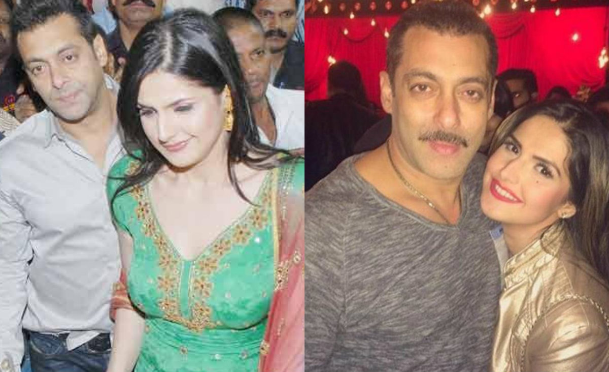 Salman Khan and Zareen Khan