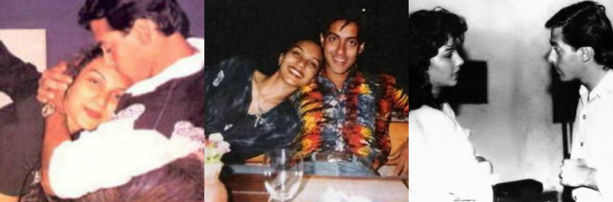 Unseen Moments Of Salman Khan With His Girlfriends You Shouldn T