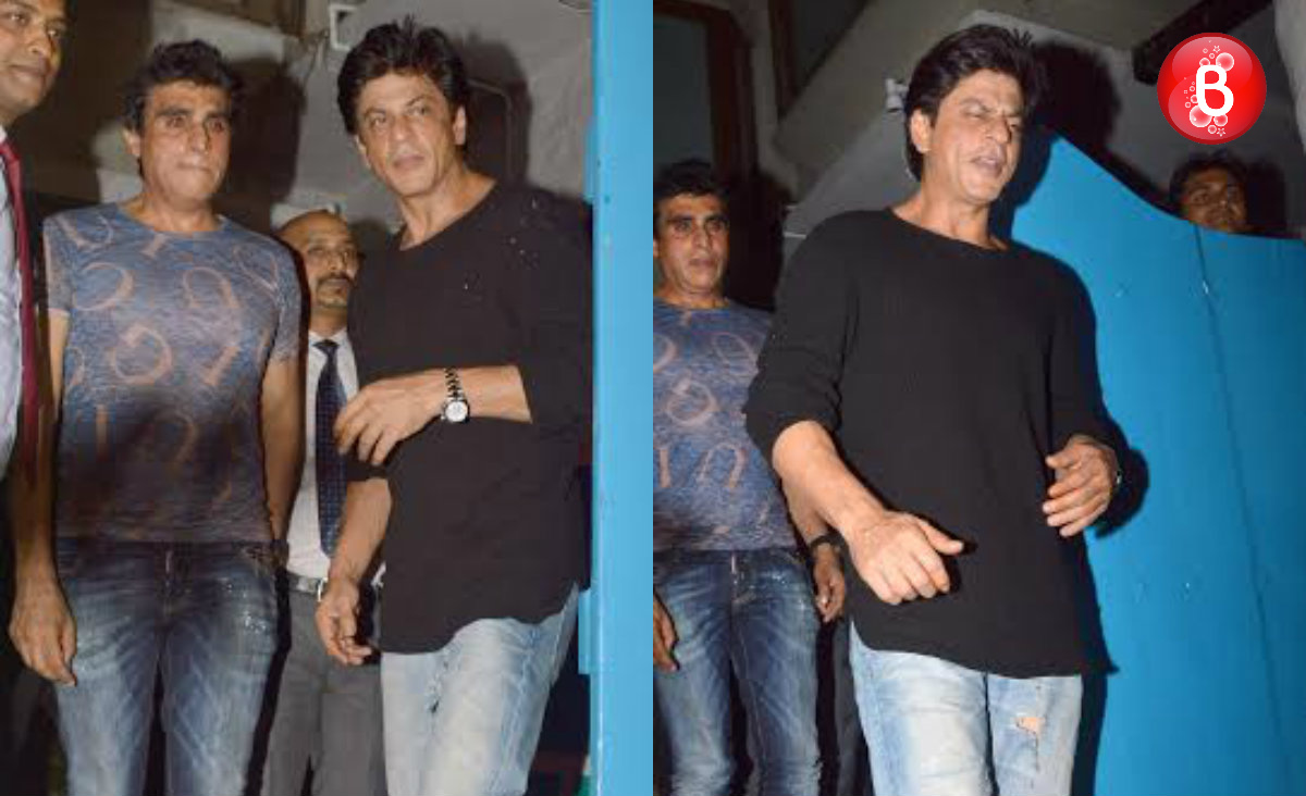 Shah Rukh Khan and Karim Morani