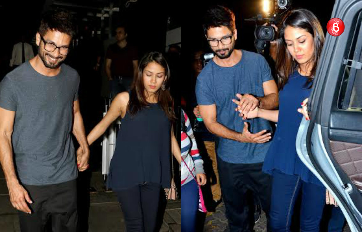 Shahid Kapoor and Mira Rajput's dinner date at Hakkasan Restaurant