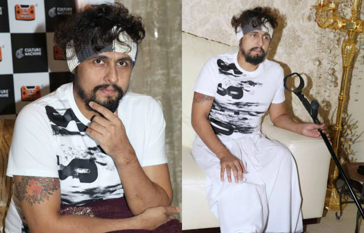 Sonu Nigam on his knee surgery