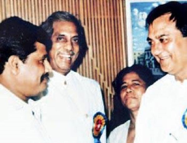 Sunil Dutt and Haji MastanSunil Dutt and Haji Mastan
