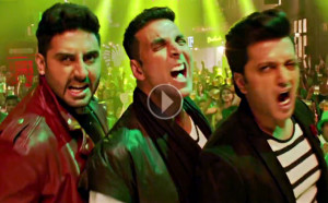 WATCH: Akshay Kumar, Abhishek Bachchan and Riteish Desmukh go crazy in ‘Taang Utha Ke’