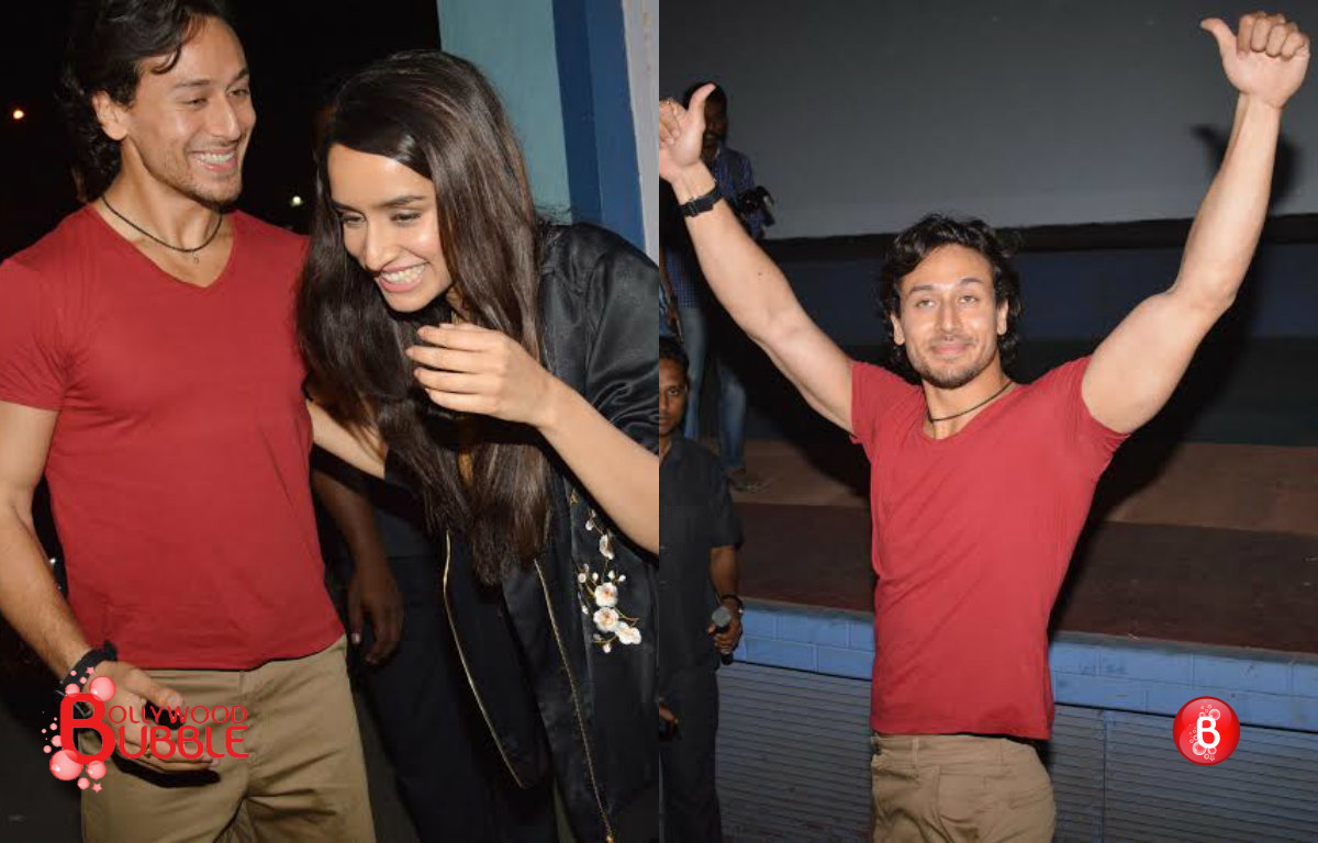 Tiger Shroff and Shraddha Kapoor visit theatres for public reaction on 'Baaghi'