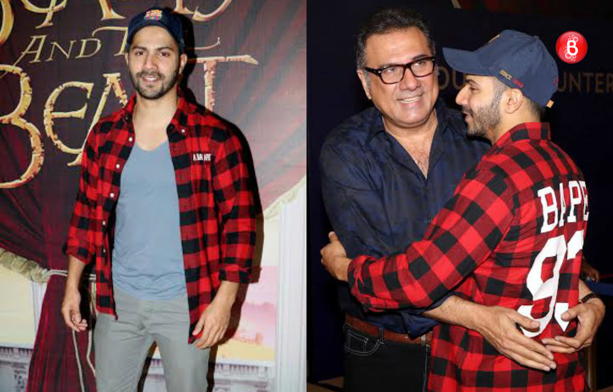 Varun Dhawan, Boman Irani at a musical event
