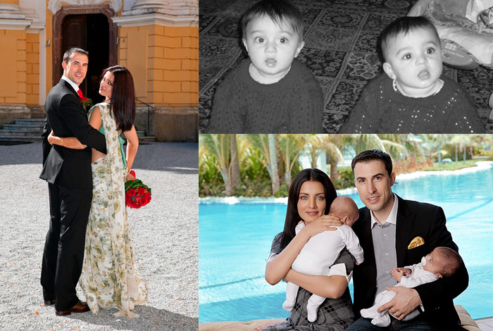 Celina Jaitely and Peter Haag