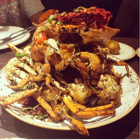 Delicious Crabs & romantic dinner date