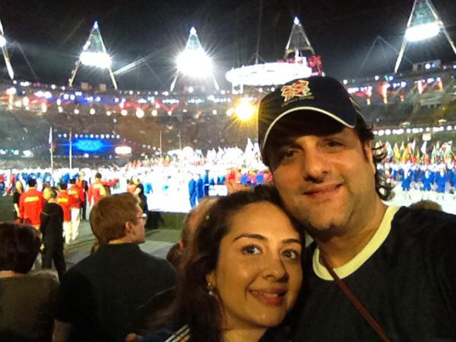 Fardeen Khan and Natasha Madhvani