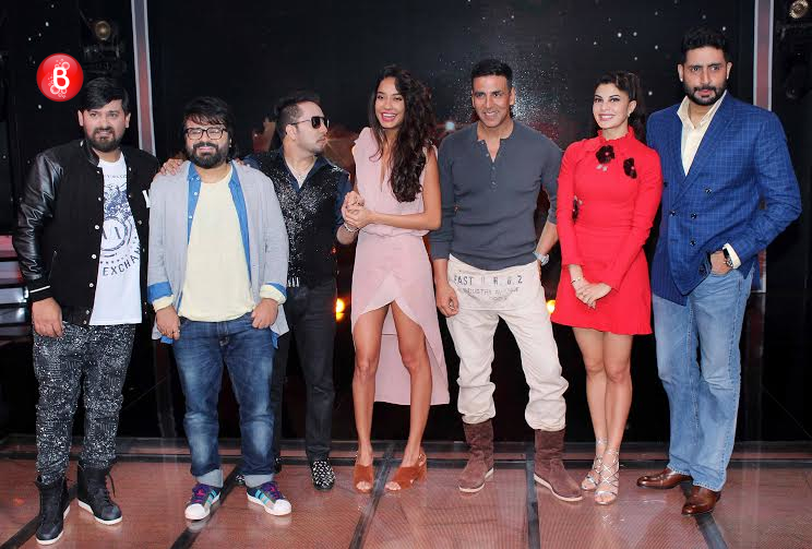 'Housefull 3' team Akshay, Abhishek and others at promotions of the movie