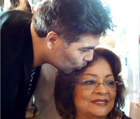 Karan Johar mother